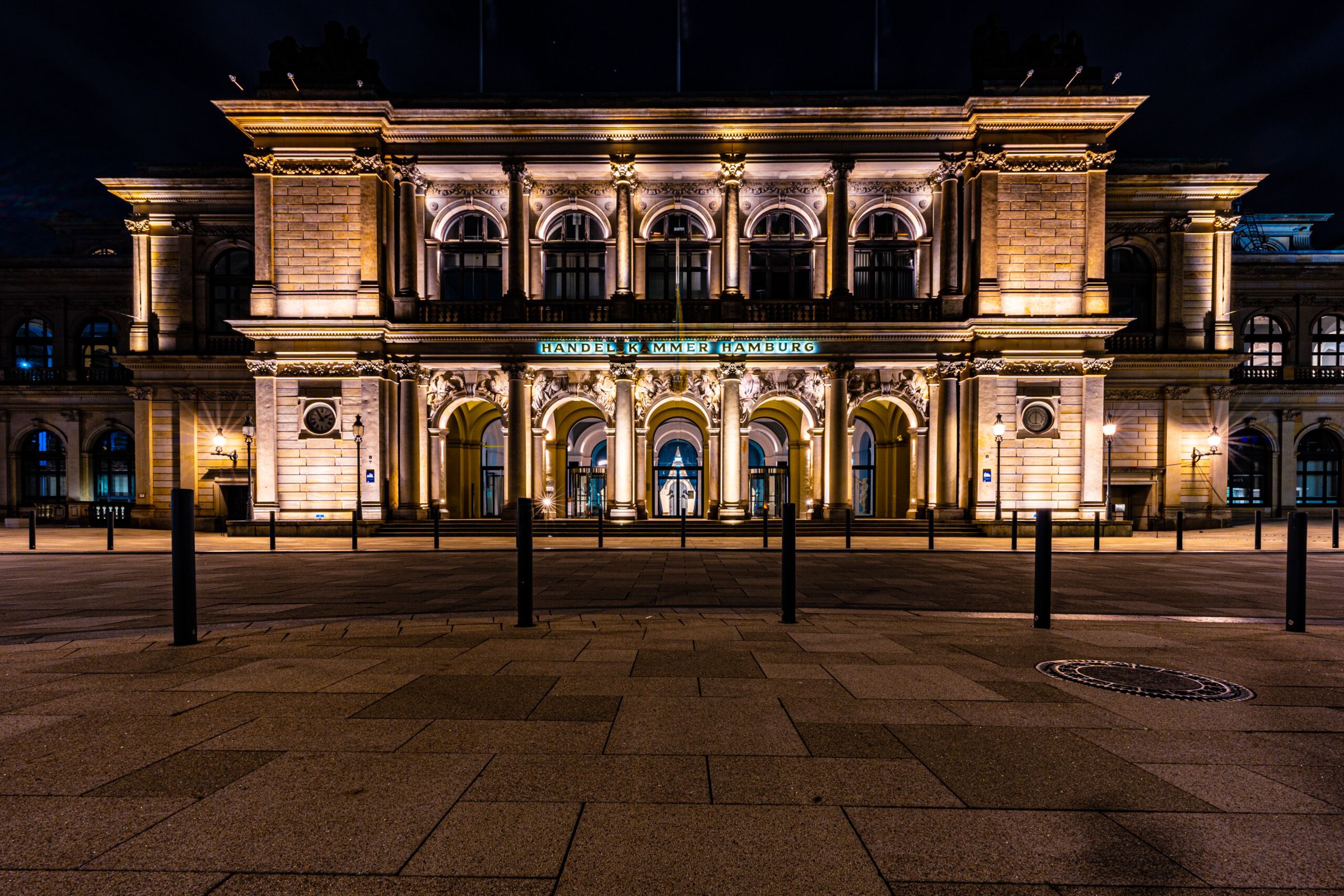 Behörde Gebäude Hamburg - Stadtlichter